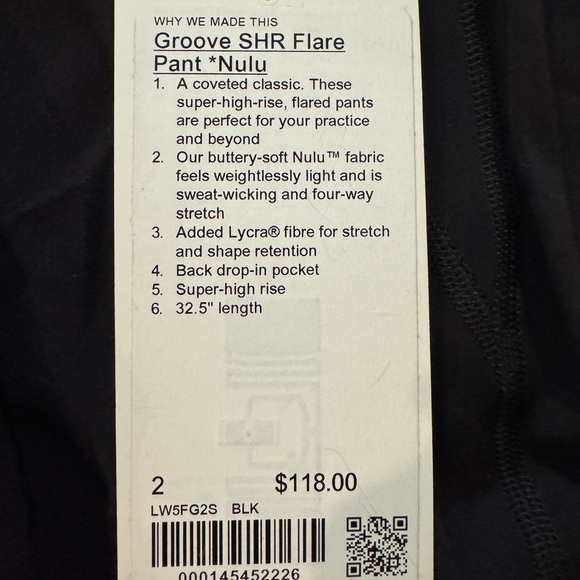 Lululemon Flare leggings - Picture 2 of 3